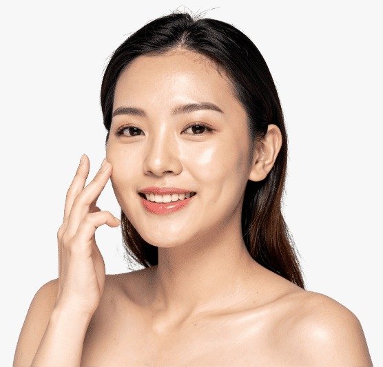 Mujer preocupada por su piel